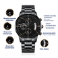 Engraved Mens Watch