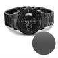 Engraved Mens Watch