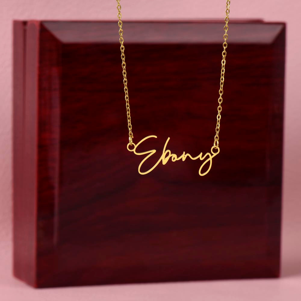 Minimalist Name Necklace