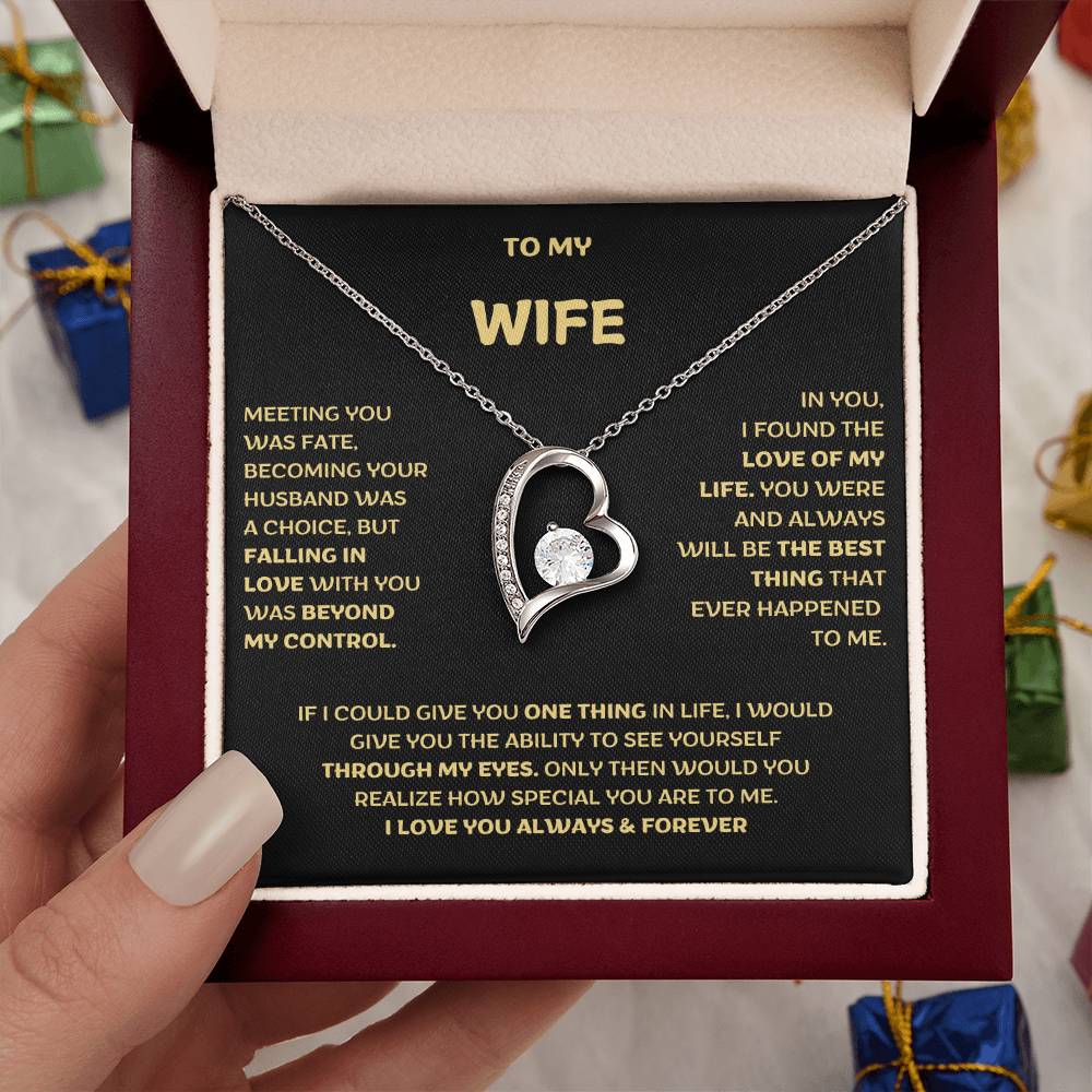 Elegant Necklace – The Perfect Romantic Gift for Wife’s Birthday & Anniversary