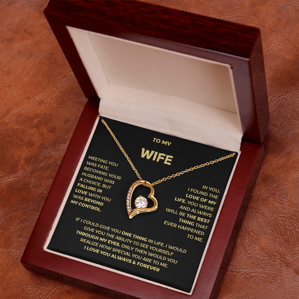 Elegant Necklace – The Perfect Romantic Gift for Wife’s Birthday & Anniversary