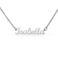 Card Custom Name Necklace