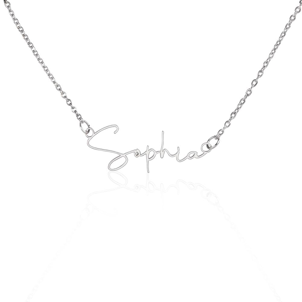 Minimalist Name Necklace