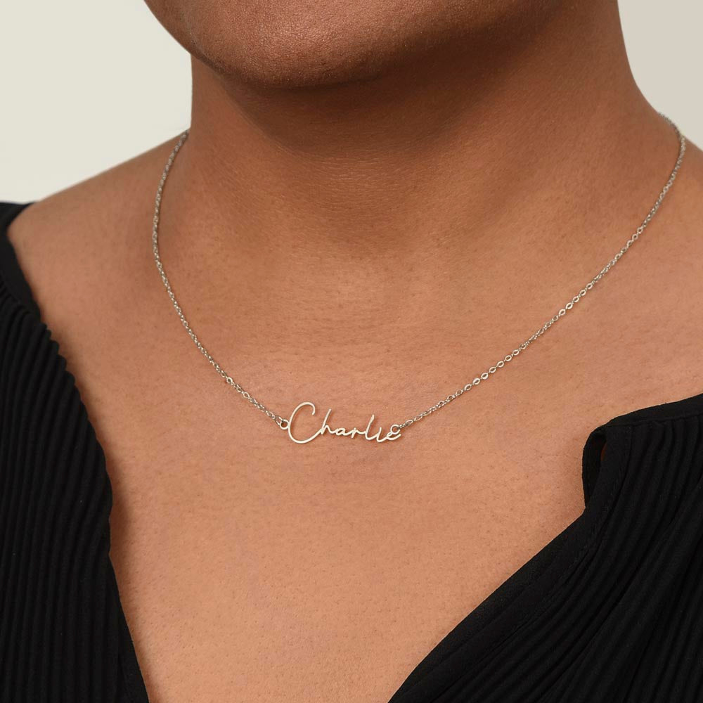 Minimalist Name Necklace