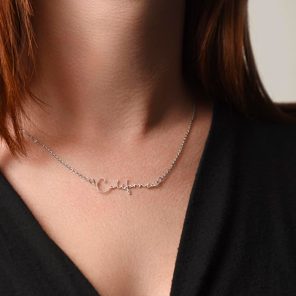 Minimalist Name Necklace