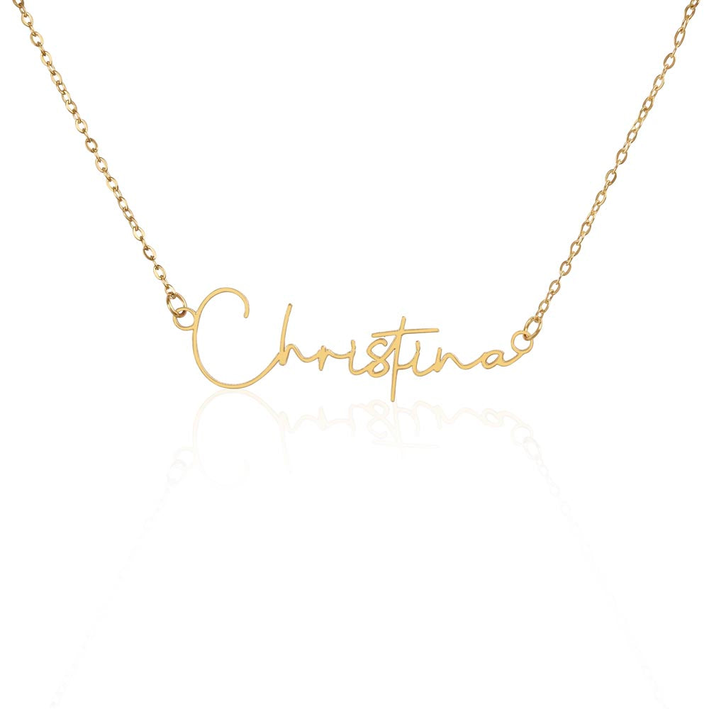 Minimalist Name Necklace