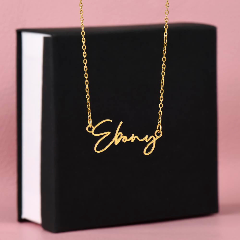 Minimalist Name Necklace