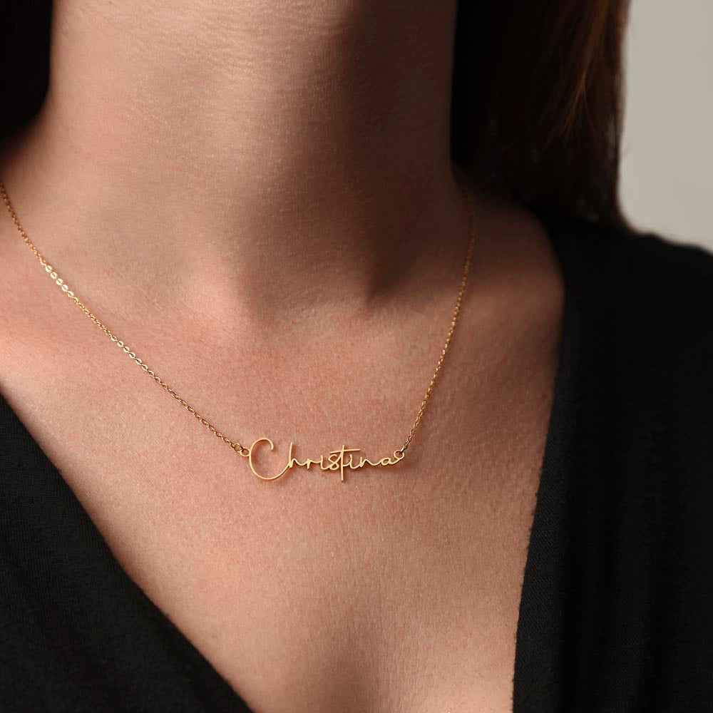 Minimalist Name Necklace