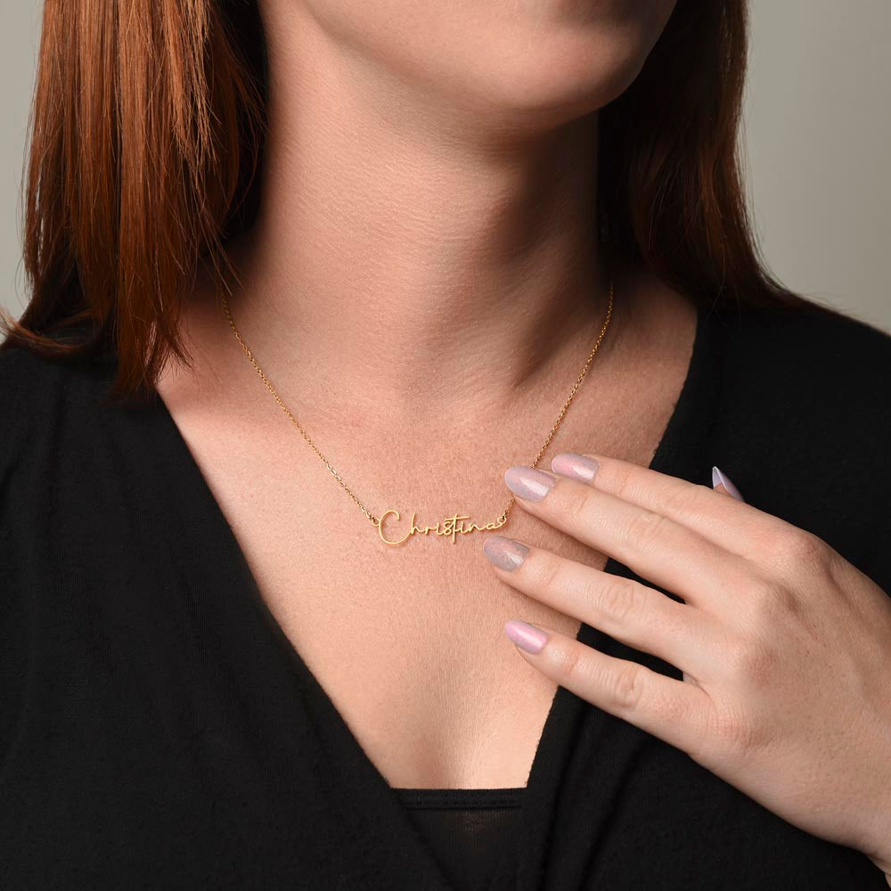 Minimalist Name Necklace