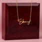 Minimalist Name Necklace