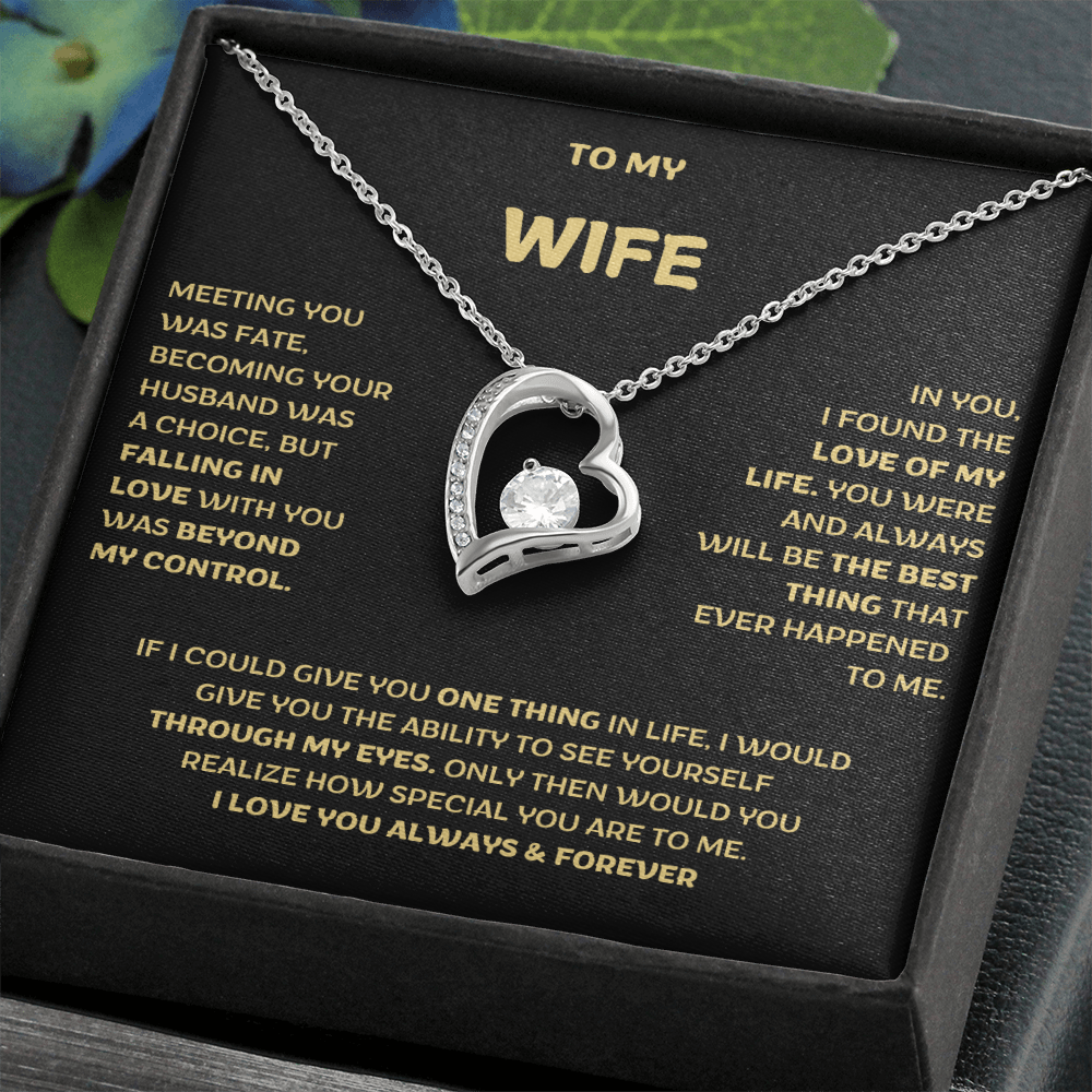 Elegant Necklace – The Perfect Romantic Gift for Wife’s Birthday & Anniversary