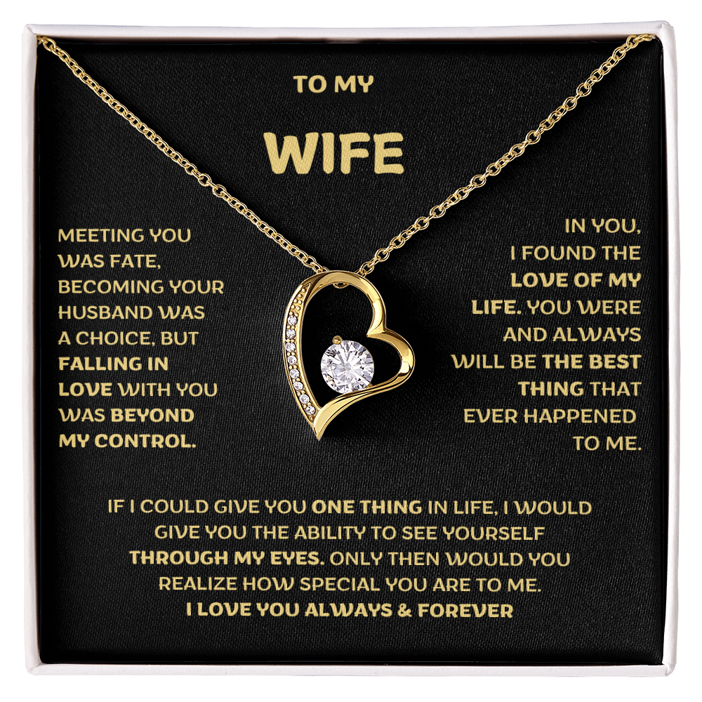 Elegant Necklace – The Perfect Romantic Gift for Wife’s Birthday & Anniversary